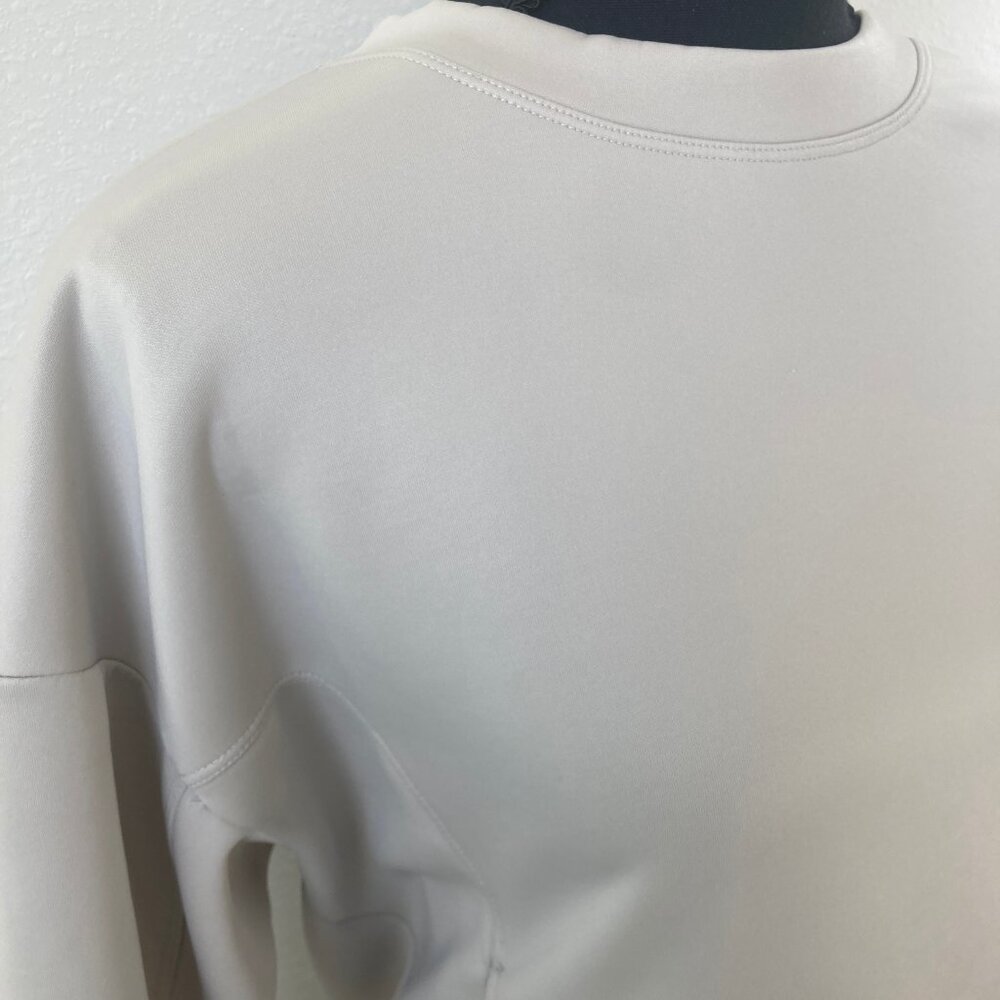 Zella Tencel Grey Moonbeam Crewneck Sweatshirt - Size S